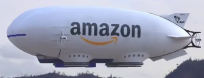 Amazon Drone-Releasing Blimp