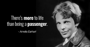 Amelia Earhart - quote