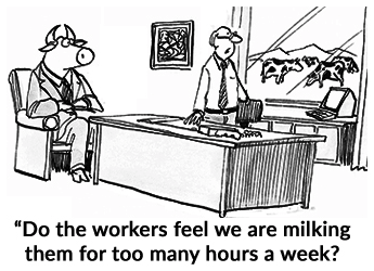 Do the Workers feel Milked
