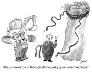 Red tape is good